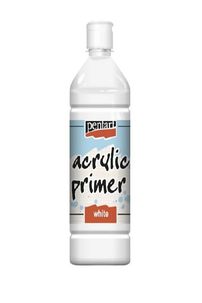 Pentart Acrylic Primer - White 1000ml