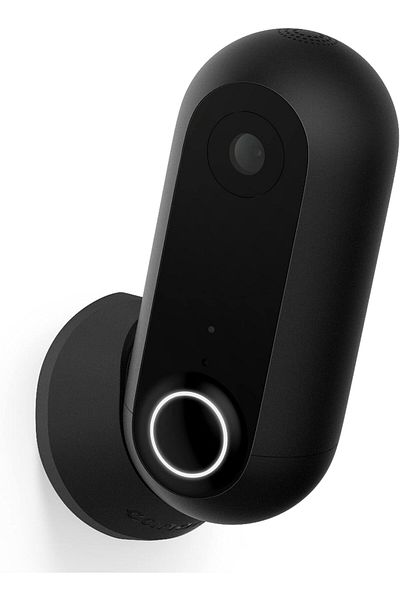 CANARY Flex Indoor/Outdoor, Wire-free or Plugged-in, Weatherproof HD Security Camera - Black