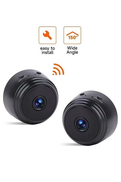 Primo Plus 2 pieces Mini A9 Camera Wifi Wireless Recorder Home Security Surveillance Camcorder 1080P