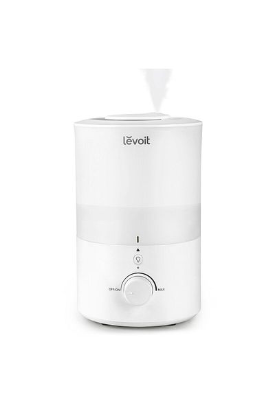 Levoit Dual 150 Ultrasonic Cool Mist Humidifier, 27m² Room Coverage, White, LUH-D302-WAE