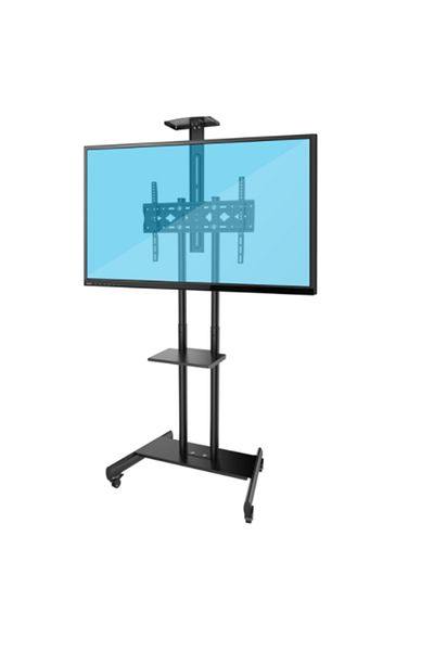 Emdico (Y610-2)- Flat TV Floor Rolling TV Stand for 32-75 inch TVs