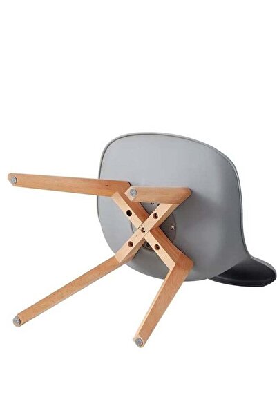 Taimi 5-Piece Dining Set, Rectangular Dining Table | 120x60x75cm with 4 Gray Chairs Soft Padded Seats