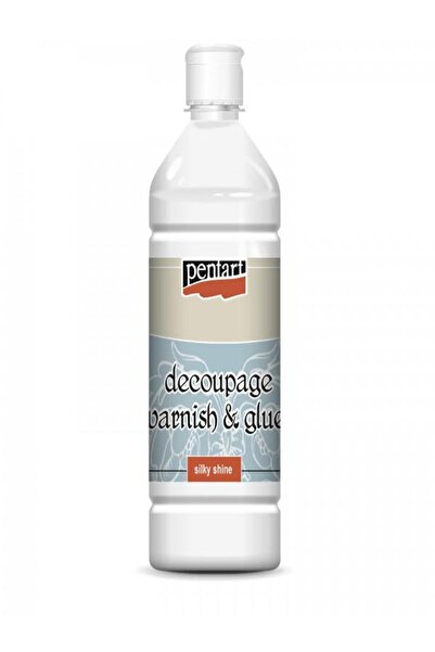 Pentart غراء الديكوباج مع الورنيش، لمعان حريري 1000 مل
