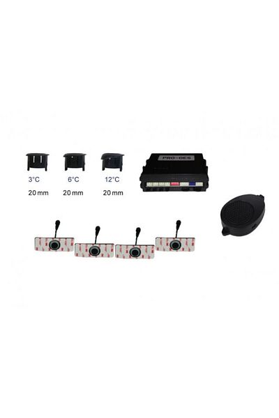 OES Parking sensor with 4 receivers, acoustic warning Model PRO2221