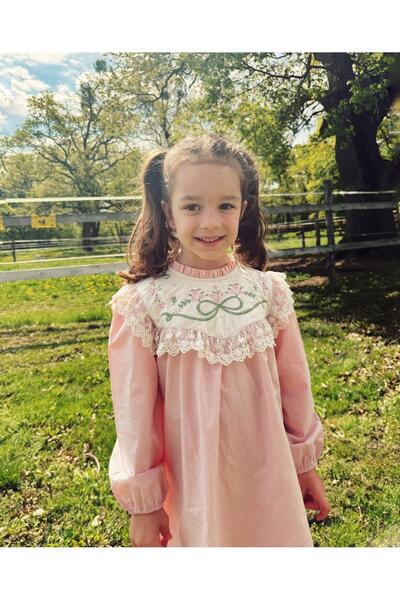 ARA Atelier Rochita din bumbac Roses brodata