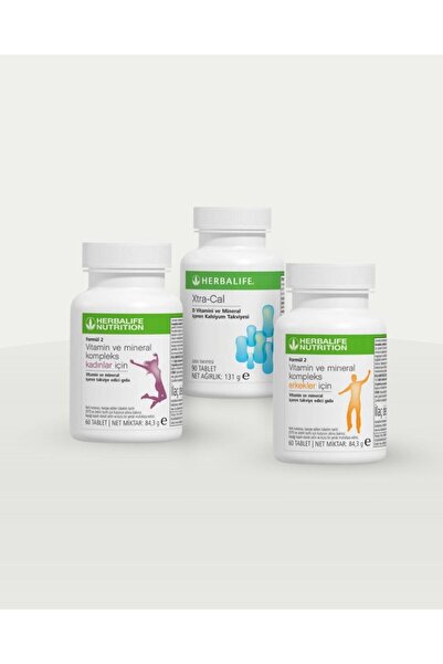 Herbalife Vitamin Mineral Kompleks Erkekler İçin Vitamin Mineral Kompleks Kad...