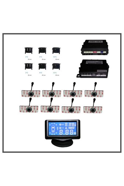 OES Parking sensor with 8 sensors, for front & rear bumper Model 43218 PRO