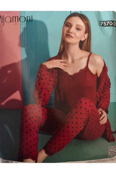 Pijamoni طقم بيجامة مكون من 3 قطع