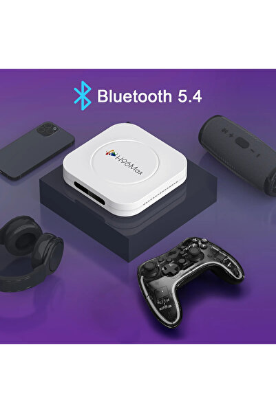 h96max M1plus 8k Android 14.0 Tv Box 4gb 32gb Air Mouse Wifi6 Bt 5.4 Ethernet Sesli Komut Rk3528