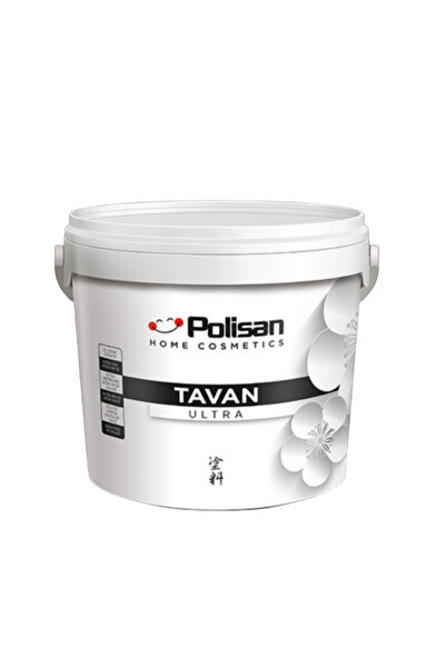 Polisan Tavan Ultra Extra Mat Beyaz Boya 17,5 Kg Düz İdeal İç Cephe PolisanTa...