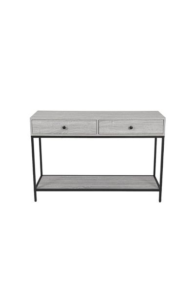 DEC4 Grey wooden console