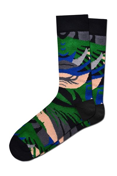 bazaar-turkey all you need Patterned Men's Socks Green 0308