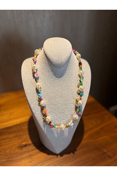 vanilla & pearl jewelry Özel Tasarım Çok Detaylı Kolye