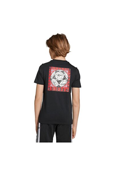 adidas Black Children's T-Shirt Tee Jy2822