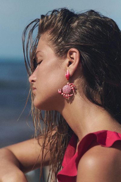 stravis Crab Earrings