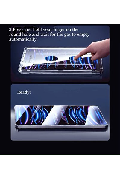 Sarafox Sarafox iPad Pro 2024 13-inch Screen Protector Self-Adhesive Highly Responsive for Touch, Drawing, and Gaming Transparent and Strong