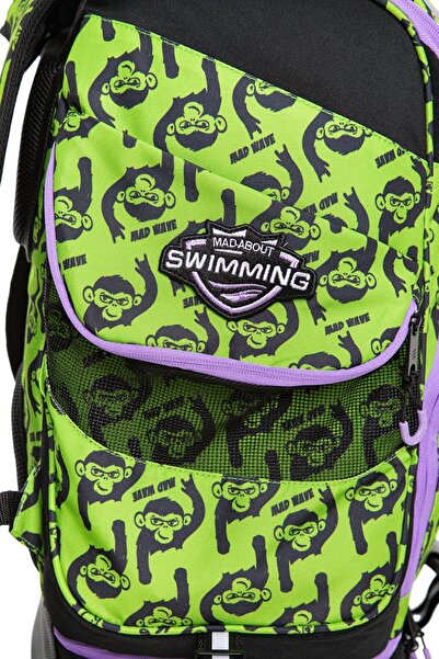 Mad Wave Backpack Mad Team Red Patterned 45Lt