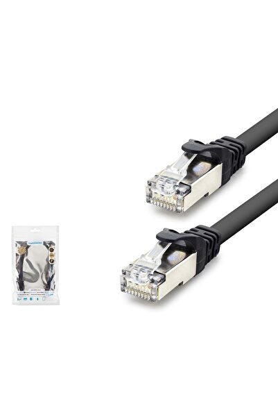 HADRON Hdx5088 Cat7 Ethernet Patch Cable 10 Gbps 600 Mhz 30 cm Black