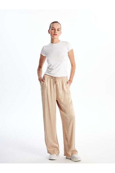 LC Waikiki Women's Trousers with Elastic Waist