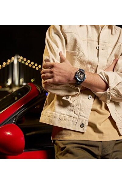 Casio Edifice Watch: Blue ECB-2000NP-1ADF