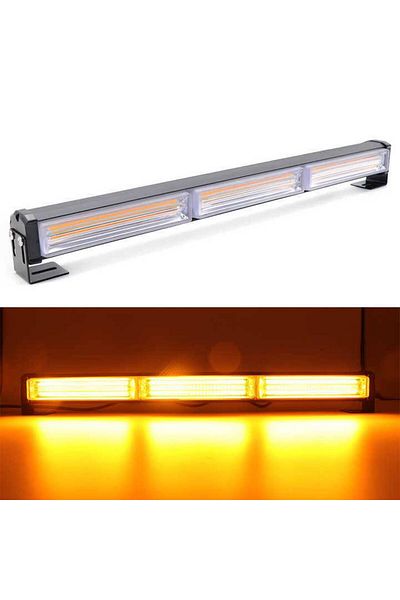 BGRJ Automotive Rotating beacon bar 45cm, 54W, strobe functions, 12V