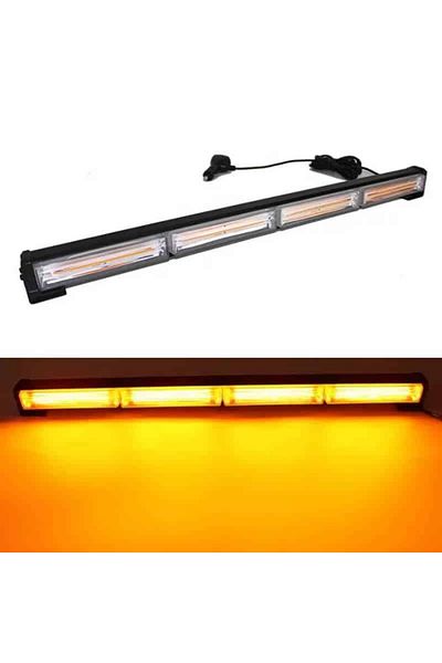 BGRJ Automotive Rotating beacon bar 59cm, 72W, strobe functions, 12V