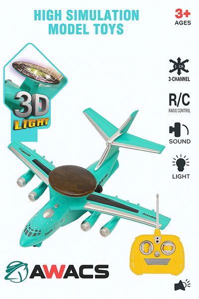 GFT FASHION Kids remote toy plane