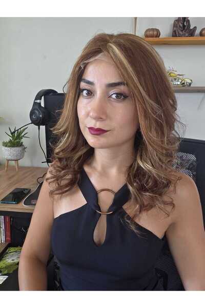 Kuzimor GERÇEK SAÇ TÜL PERUK 32