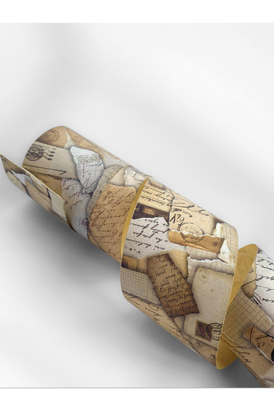 Henno Vintage Kolaj Temalı Washi Bant / Washi Tape 5x200 cm | Scrapbook, Bull...