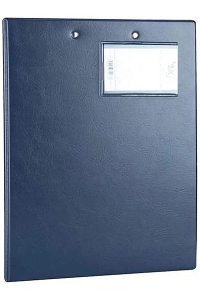 STOREMAX 290l Biala مجلد ذو آلية مزدوجة وضغط بأكمام، أزرق داكن