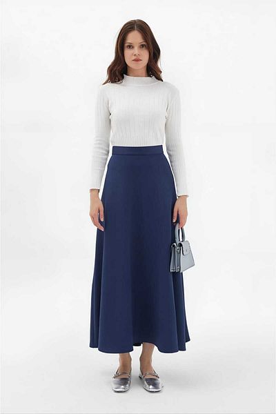 MODA Scuba Fabric Bell Skirt