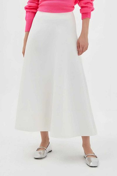 MODA Scuba Fabric Bell Skirt