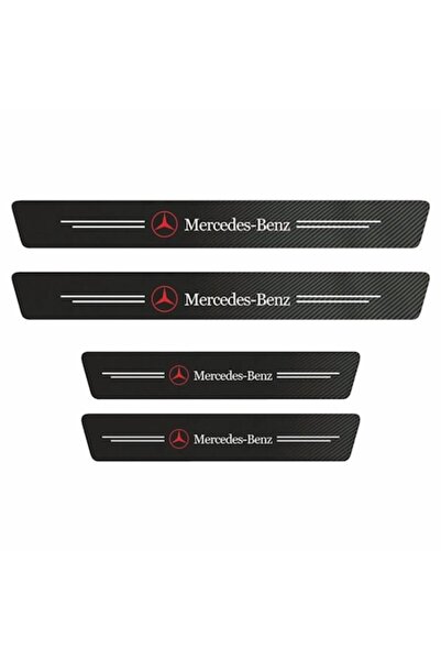 MAF Set 4 bucati pentru Mercedes Benz Autocolante din fibra de carbon anti-zg...