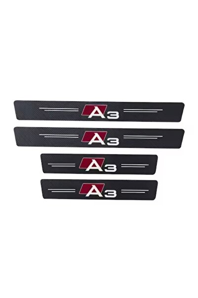 MAF Set 4 bucati pentru Audi A3 - Carbon Anti-Scratch Door Sill Protectors