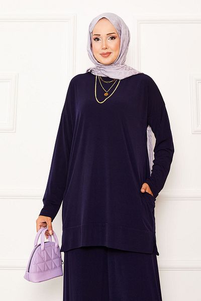 EBRUTESETTÜR Pocket Detailed Sandy Double Set