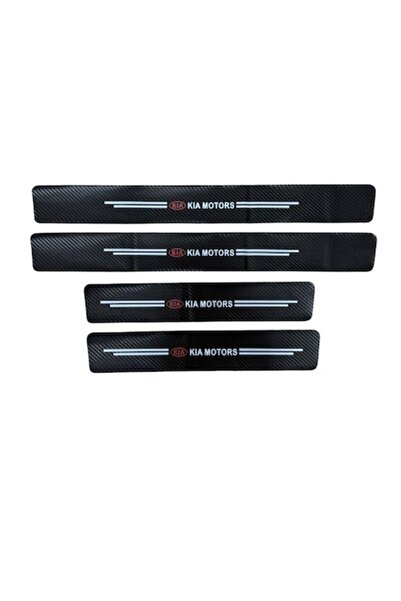 MAF Set 4 bucati pentru Kia Autocolante din fibra de carbon anti-zgarieturi P...