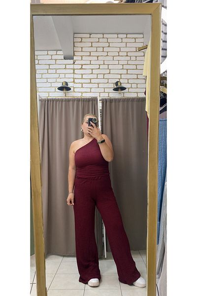 TUBA TOPTAŞ Seersucker Pants