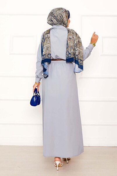 EBRUTESETTÜR Double Suit with Pocket Detail Skirt