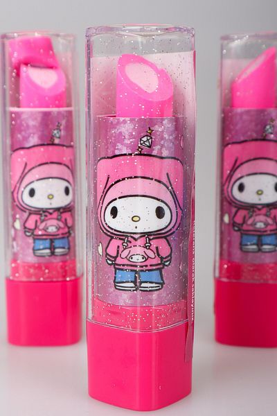 MY MELODY "Dekomus Wet Wipes Gifted" Licensed "Single Piece" Lipstick Eraser