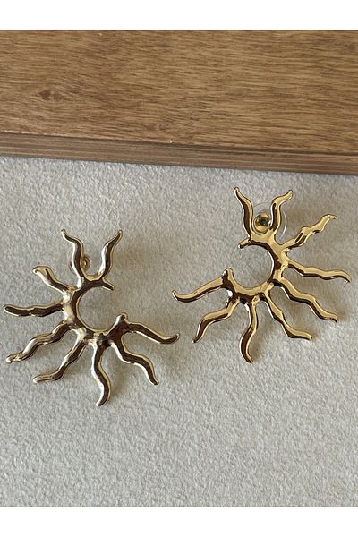 Rupen Kraft Sun Model Design Earrings