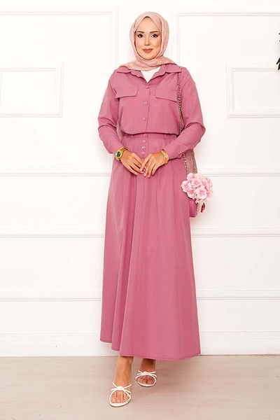 EBRUTESETTÜR Double Suit with Pocket Detail Skirt
