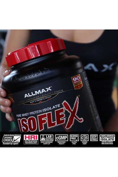 ALLMAX Nutrition ALLMAX ISOFLEX Strawberry Supplement, 2.3 kg