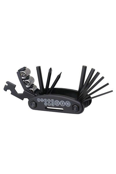 REDz Accessories Multifunctional Bicycle Wrench Set FSBRK-001, Black