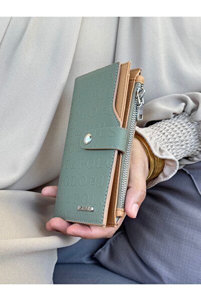 Just Polo Women's Multi-Eye Wallet with Coin and Card Compartments