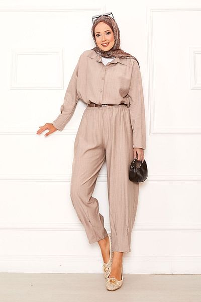 EBRUTESETTÜR Comfortable Fit Shalwar Trousers Suit