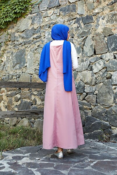 EBRUTESETTÜR Side Pocket Detailed Hijab Salopet Dress