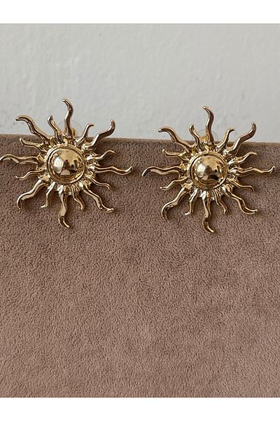Rupen Kraft Sun Model Stylish Design Earrings