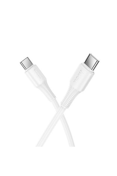 REDz Accessories Cable USB-C to USB-C Hoco X120, 3A, 60W, 1m, White