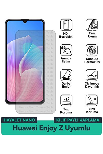 Milat Tech حافظة هواوي إن جوي زد جيست نانو متوافقة مع طبقة حماية الشاشة مقاوم...