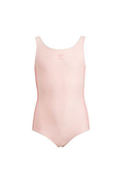 adidas Children's Orange Swimsuit Ori 3S Sui Jc6253